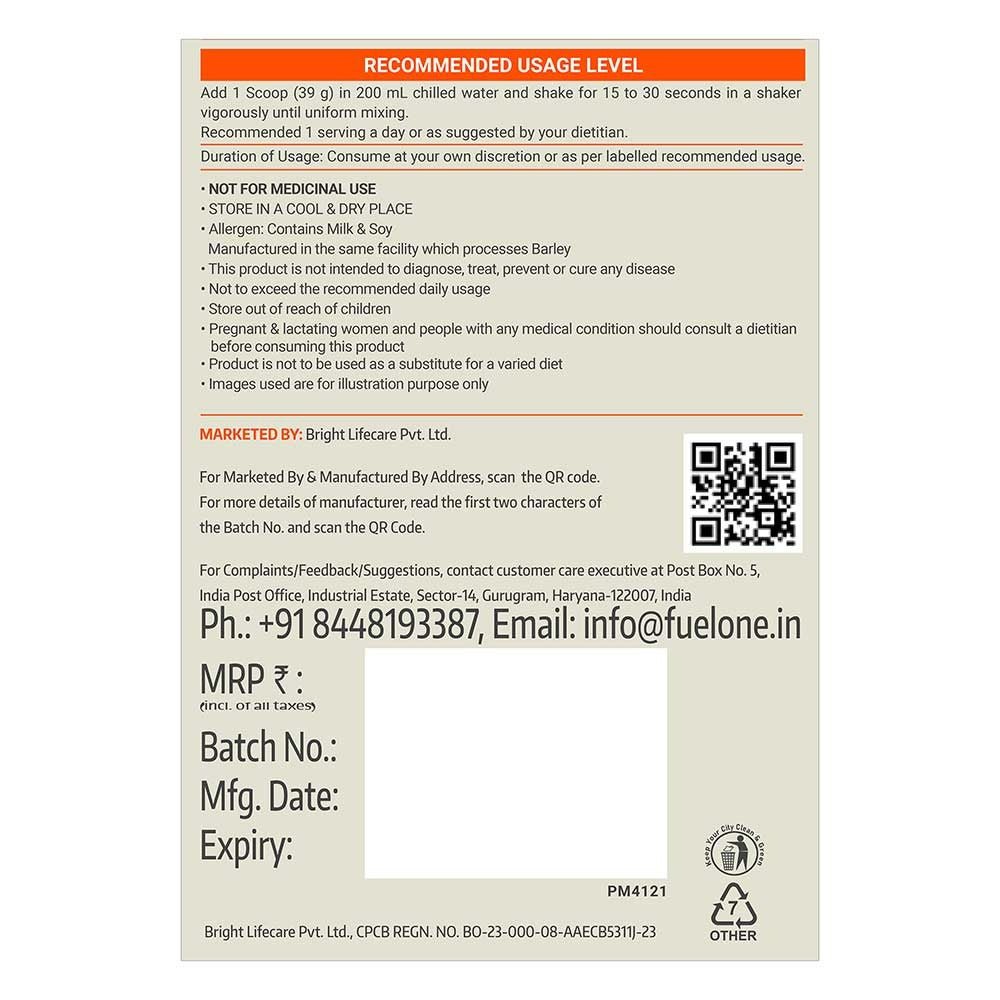 MB Fuel One Whey Protein Powder 4 MB Fuel One Whey Protein Powder - Image 4