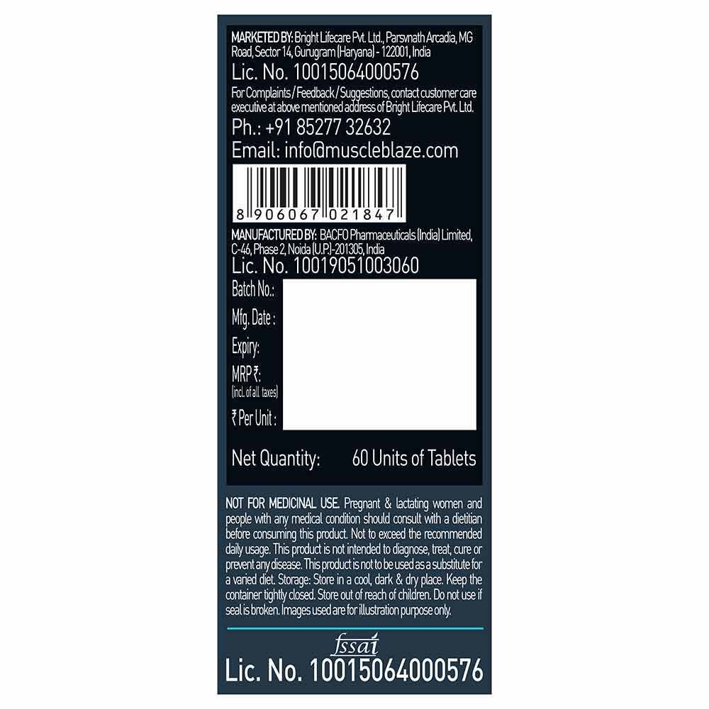 MuscleBlaze MB-VITE Daily Multivitamin 13 MuscleBlaze MB-VITE Daily Multivitamin - Image 13