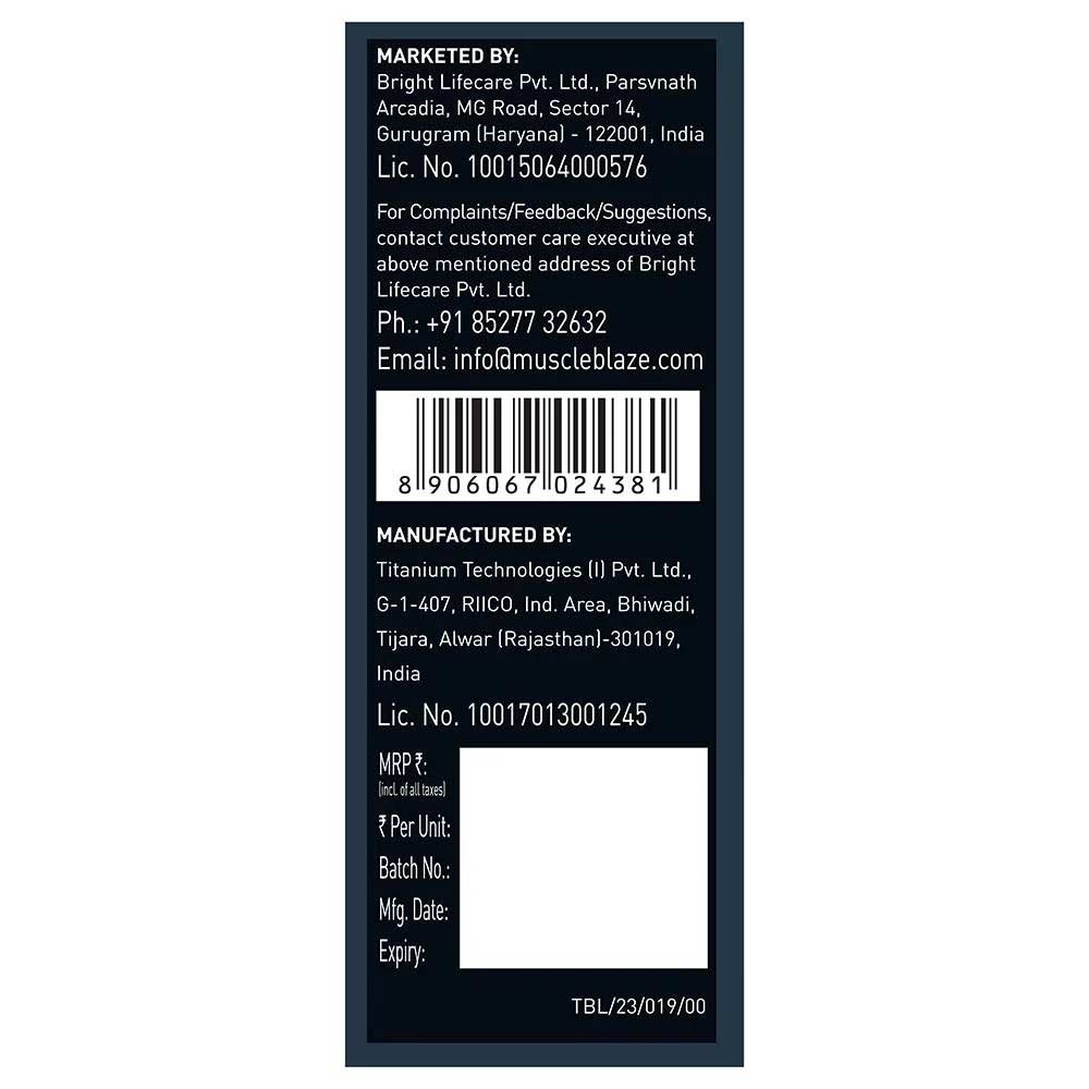 MuscleBlaze Omega 3 Fish Oil 7 MuscleBlaze Omega 3 Fish Oil - Image 7