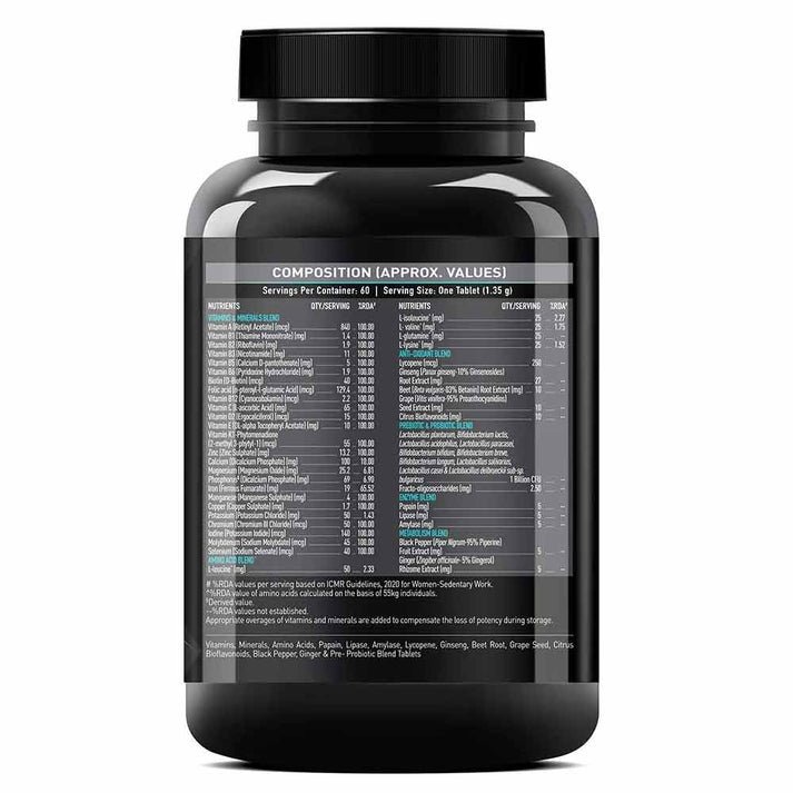 MuscleBlaze MB-VITE Daily Multivitamin 3 MuscleBlaze MB-VITE Daily Multivitamin - Image 3