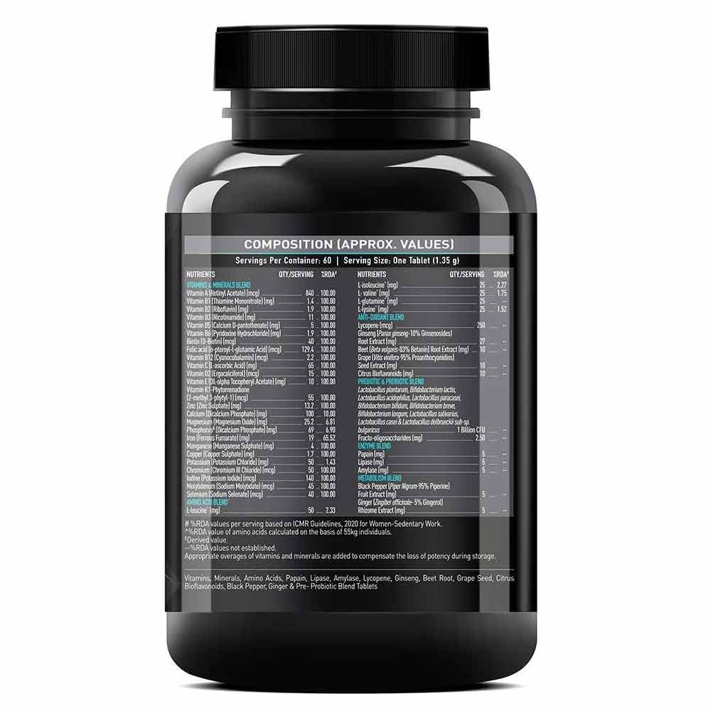 MuscleBlaze MB-VITE Daily Multivitamin 10 MuscleBlaze MB-VITE Daily Multivitamin - Image 10