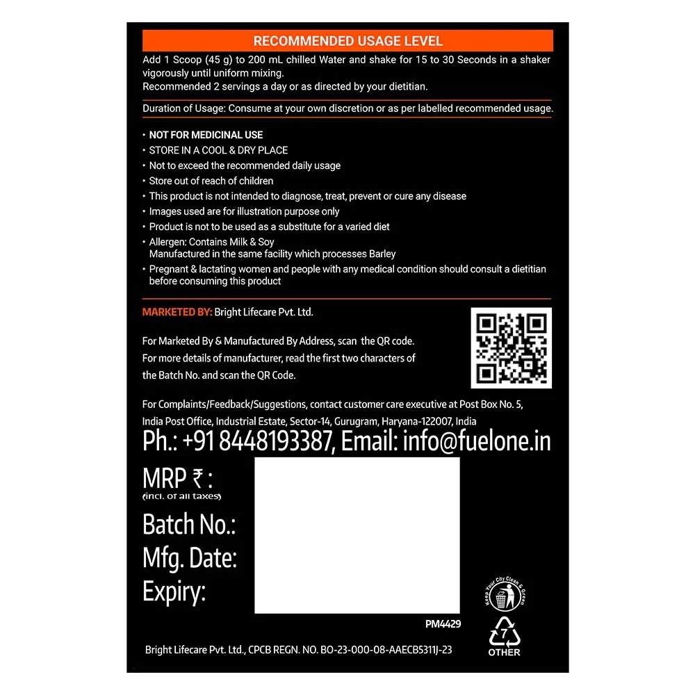 MB Fuel One Impact Whey Protein 2 MB Fuel One Impact Whey Protein - Image 2