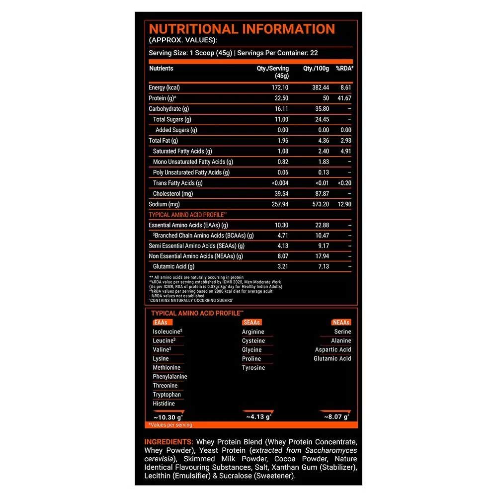 MB Fuel One Impact Whey Protein 3 MB Fuel One Impact Whey Protein - Image 3