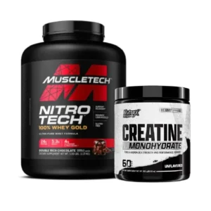 Essentials Stack — Nitro-Tech Whey + Nutrex Creatine
