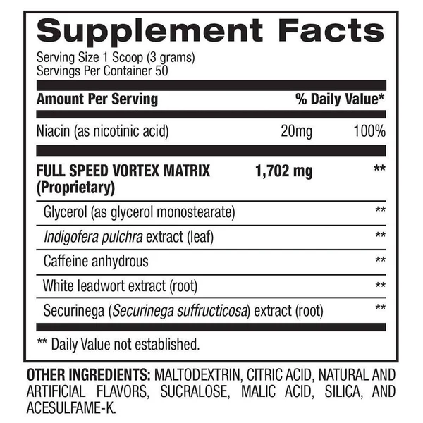 BPI Sports 1.M.R Vortex™ - Energy Support 2 PEAK X BACK