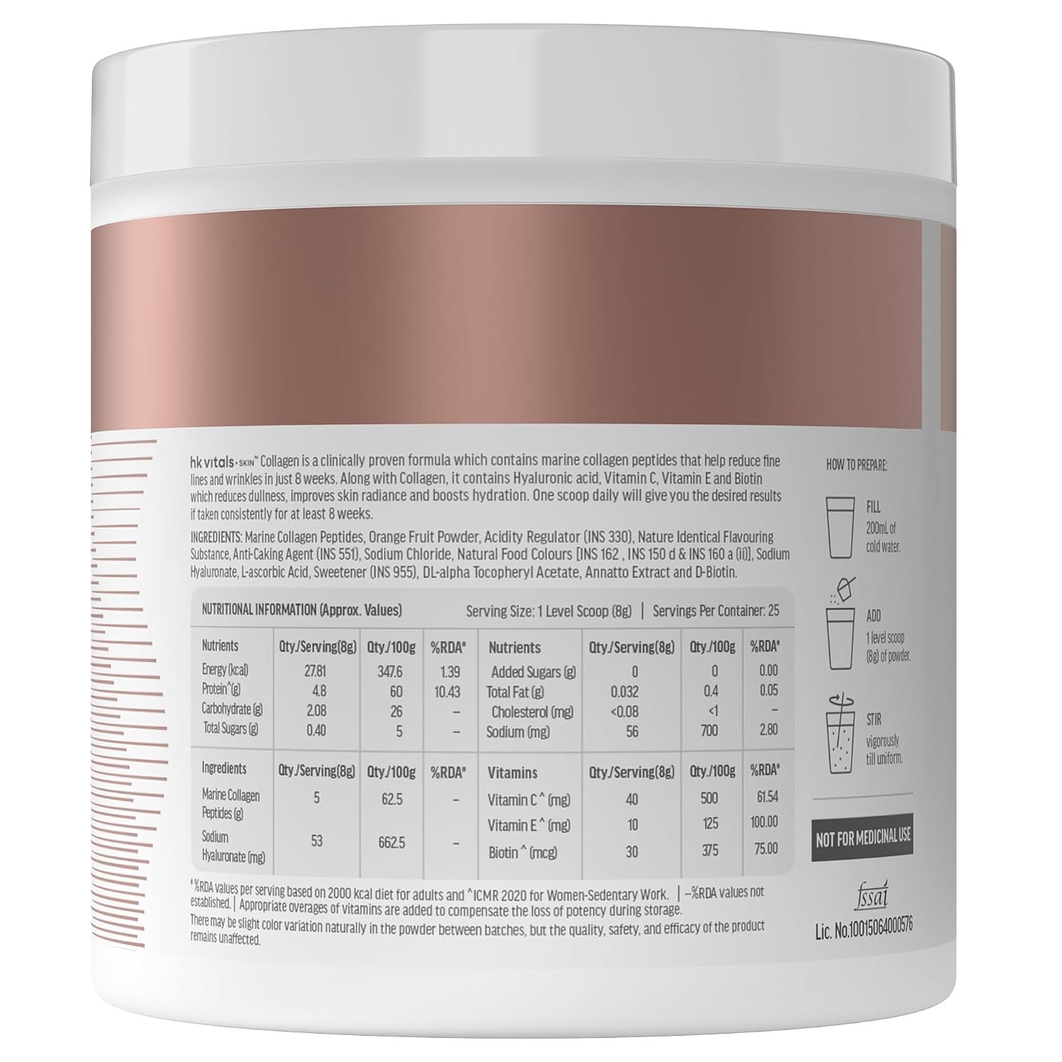 Hk Vital Skin Radiance Collagen 200g 2 Hk Vital Skin Radiance Collagen 200g - Image 2
