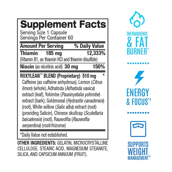 BPI Sports RoxyLean™ - Fat Burner 2 PEAK X BACK