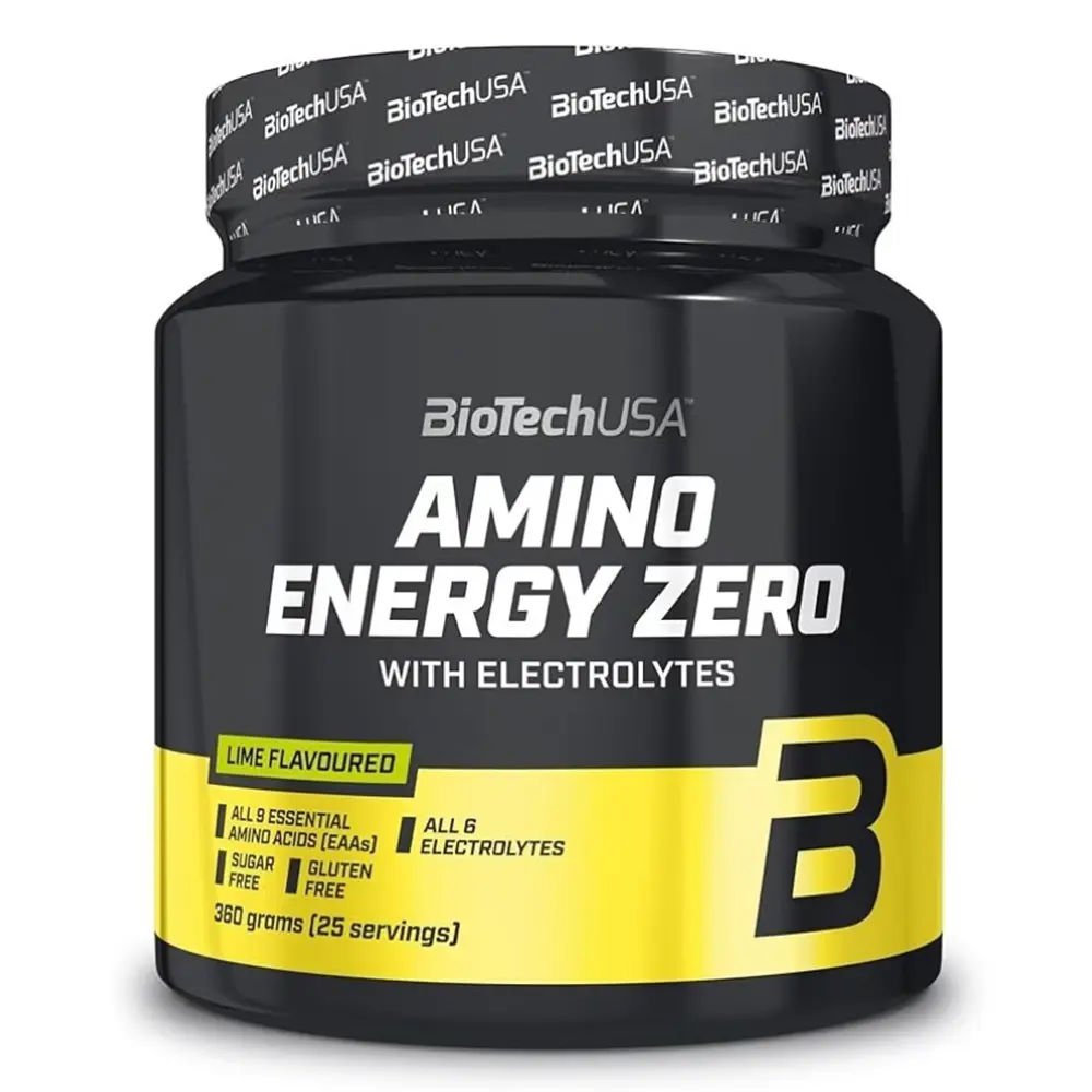 BiotechUsa Amino Energy Zero with electrolytes - 360 g 1 PEAK X LIME