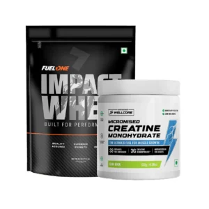 budget stack - Fuel one Impact + Wellcore creatine